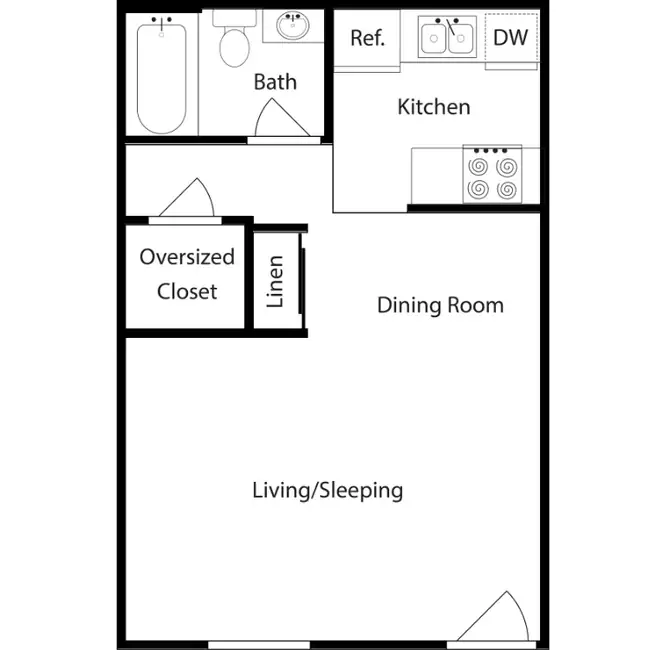 Unit 1075 1075 floor plan